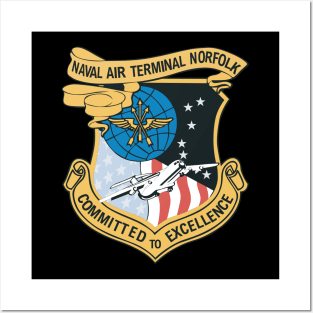 Navy - Naval Air Terminal Norfolk wo Txt X 300 Posters and Art